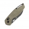 N Kansept Knives Tenable Model 6 Green Micarta T1022V2