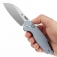N Kansept Knives Tenable Model 6 Blue Micarta T1022V6