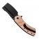 N Kansept Knives XL Korvid Brown Micarta T1030A2