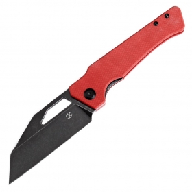 N Kansept Knives Egress Red G10 T1033A5
