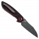 N Kansept Knives Tenable Prometheus Black Red G10 T1040A1