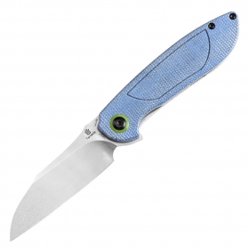 N Kansept Knives Tenable Prometheus Blue Micarta T1040A3