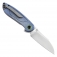 N Kansept Knives Tenable Prometheus Blue Micarta T1040A3