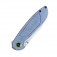 N Kansept Knives Tenable Prometheus Blue Micarta T1040A3