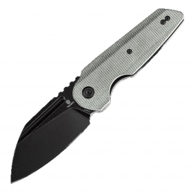 N Kansept Knives Tenable Rafe L Green Micarta T1048A1