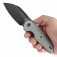 N Kansept Knives Tenable Rafe L Green Micarta T1048A1