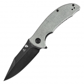 N Kansept Knives Tenable Rei Green Micarta T1061A2