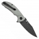 N Kansept Knives Tenable Rei Green Micarta T1061A2