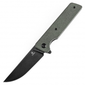 N Kansept Knives Tenable Anomaly Green Micarta T2038A2