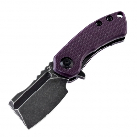 N Kansept Knives Mini Korvid Purple G10 T3030A3