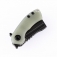 N Kansept Knives Mini Korvid Jade G10 T3030A4
