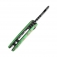 N Kansept Knives Mini Korvid Zombie Green Aluminum T3030P1