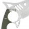 N Kizer The Shark Tooth Green 1043N1