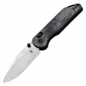 N Kizer Vanguard Assassin Blue Denim Micarta V3549A2