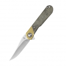N Kizer Vanguard Comet Green & Brass V3614C1