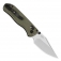 N Kizer Vanguard Drop Bear 2 Green Micarta V3619.2KC1