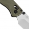 N Kizer Vanguard Drop Bear 2 Green Micarta V3619.2KC1