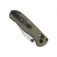 N Kizer Vanguard Drop Bear 2 Green Micarta V3619.2KC1