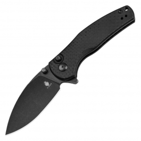 N Kizer Vanguard Mini Grouper Black G10 V3669A2