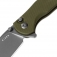 N Kizer Vanguard Mini Grouper Green G10 V3669A3