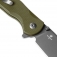 N Kizer Vanguard Mini Grouper Green G10 V3669A3