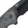N Kizer Vanguard Mad Tanto Micarta Black V4602C1
