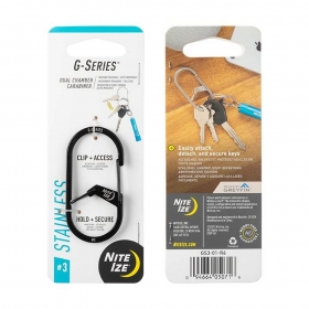 Karabiczyk Nite Ize G-Series #3 GS3-01-R6