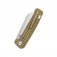 N QSP Knives Penguin Bronze Frag Titanium QS130-AFRG