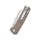 N QSP Knives Penguin Texture Brown Micarta QS130-A