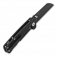N QSP Knives Penguin Black Frag Titanium QS130-OFRG