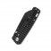 N QSP Knives Penguin Black Frag Titanium QS130-OFRG
