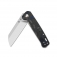 N QSP Knives Penguin Blue Shred Carbon Fiber + G10 QS130-TBL