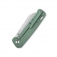 N QSP Knives Penguin Green Titanium QS130-X
