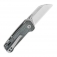 N QSP Knives Penguin Mini Denim Micarta QS130XS-B
