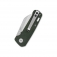 N QSP Knives Penguin Mini Green Micarta QS130XS-C