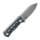 N QSP Knives Canary Damascus Blue Camo Carbon QS141-I