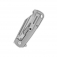 N QSP Knives Rhino Texture Titanium QS143-G