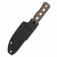 N QSP Knives Canary Dark Brown Micarta QS155-A1