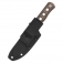 N QSP Knives Canary Dark Brown Micarta QS155-A1
