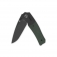 N QSP Knives Vault Green Micarta Black Stonewash QS157-B2