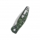 N QSP Knives Turtle Punk Black/Green G10 QS158-C1