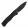 N QSP Knives Ripley Black G10 Black Blade QS160-A2