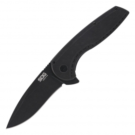 N SOG Aegis FLK 2.0 Black Drop Point 14-41-05-43