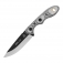 N TOPS Mini Scandi Black Micarta MSK-BLM